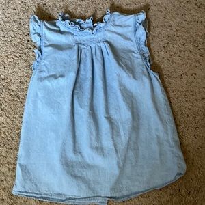 Draper James RSVP Chambray Top